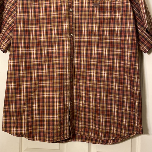 CARHARTT Shirt Men X large Rust Plaid
Short Sleeve Plaid‎ Button Up 100%
Cotton - Picture 4 of 12